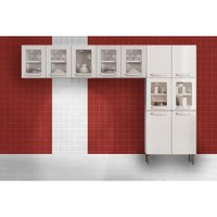 Cozinha Modulada Bertolini Evidence 3 Peças (2Aéreos+1Paneleiro) CPT61 Branco-Bertolini