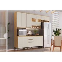 Cozinha Completa Ronipa 4 Peças Nápoli Prime C4P237 Amendoa/Off White