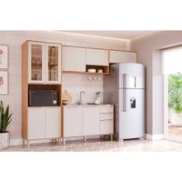 Cozinha Completa MGM 4 Peças Áurea C4P187 Cinamomo/Off