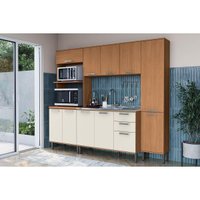 Kit Modulado Kappesberg 4 Peças Linna C4P255 Canela/Off White