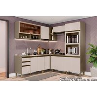 Kit Cozinha Henn 9 Peças Connect C6P03 Duna/Cristal
