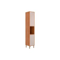 Paneleiro Cozinha Modulado Áurea c/ 2 Portas 37cm Cinamomo/Off MGM