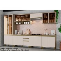 Kit Cozinha Henn 10 Peças Connect C6P10 Duna/Cristal