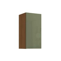 Armário Cozinha Vibra T642 c/ 1 Porta 40cm Canela/Verde Pistache Lacca - Kappesberg