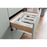 Cozinha Modulada Completa Marquesa 4 Peças (2Aéreos+2Balcões) C4P24 Nature/Verde - Nesher