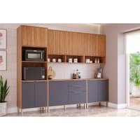 Kit Modulado MGM 5 Peças Divina C5P180 Cinamomo/Titanium