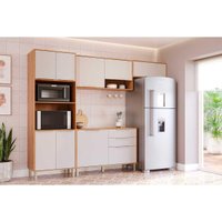 Cozinha Modulada MGM 4 Peças Áurea C4P186 Cinamomo/Off