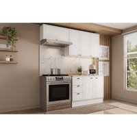 Cozinha Completa Carraro 3 Peças Bella C3P24 Branco