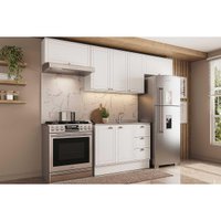 Kit de Cozinha Completa 4 Peças Bella (3Aéreos+1Balcão) C4P171 Branco - Carraro
