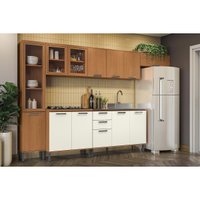 Kit Modulado Kappesberg 7 Peças Linna C7P108 Canela/Off White
