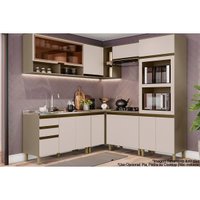 Kit Cozinha Henn 9 Peças Connect C6P01 Duna/Cristal