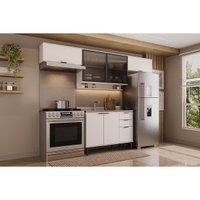 Cozinha Completa Carraro 4 Peças Alpha C4P182 Branco