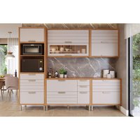 Cozinha Modulada MGM 5 Peças Eloise C5P160 Cinamomo/Off