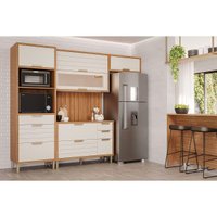 Módulo Cozinha MGM Eloise 5 Peças C5P109 Cinamomo/Off-MGM