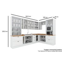 Kit Cozinha Henn 13 Peças Americana C5P59 Branco