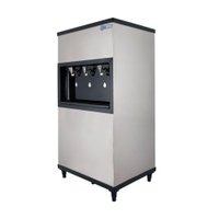 Bebedouro Industrial Coluna Knox 100L Uniq 2 Torneias Geladas 1 Torneira Natural Inox 220V (KX10-D NG 3T UNIQ)