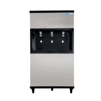 Bebedouro Industrial Coluna Knox 100L Uniq 2 Torneiras Geladas 1 Torneira Natural Inox (KX10-C NG 3T UNIQ)