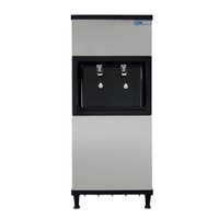 Bebedouro Industrial Coluna Knox 50L Uniq 1 Torneira Gelada 1 Torneira Natural Inox (KX05-D NG 2T UNIQ)