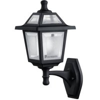 Arandela Clássica Luminária Bivolt de Parede 39cm Preto E27 Suporte Inferior Termoplástico Dital