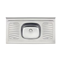 Pia de Apoio Tramontina New Raggi 40 em Aço Inox 105x52 cm