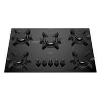 Cooktop 5 Bocas Dako Pratiko Mesa Vidro a Gás Preto Bivolt - Preto