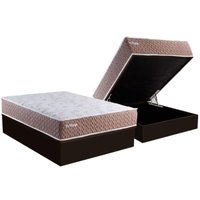 Cama Box Baú CRC Casal +Colchão Molas Privilege Paropas 138