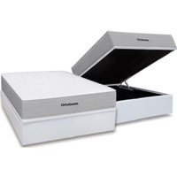Cama Box Baú CRC Casal +Colchão Molas Plenno Ortobom 138x188