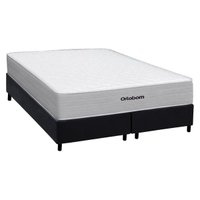 Cama Box CRC Queen +Colchão Molas Plenno Ortobom 158x198
