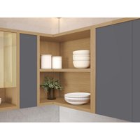 Cozinha Completa Nesher 6 Peças Condessa CZ419 Carv/Titânio