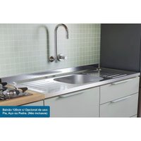 Cozinha Completa Nesher 4 Peças Rainha CZ432 Nature/Verde