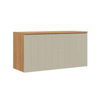 Armário Aéreo Cozinha Carraro Alma 1 Porta 80cm Cedro/Salvia