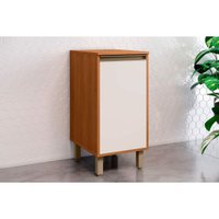 Balcão Cozinha Henn Venaly 1 Porta 40cm Cinamomo/Off White