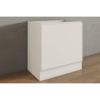 Balcão Cozinha Henn Fineze 2 Portas 80cm Areia
