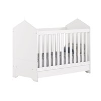 Berço Infantil Mini Cama Vanila Branco Henn