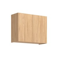 Armário de Cozinha Modulado Rebeca c/ 2 Portas 80cm Mel - Movelbento