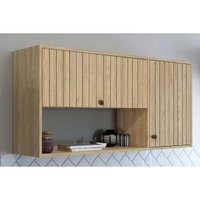 Armário de Cozinha Modulado Torino c/ 2 Portas 120cm Mel - Movelbento