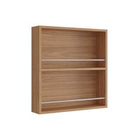 Armário Aéreo Cozinha Modulado Bella Porta Tempero 52 cm Freijo - MGM
