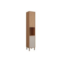 Módulo Cozinha MGM Divina c/ Nicho e 2 Portas 37 cm Freijo/Off White-MGM