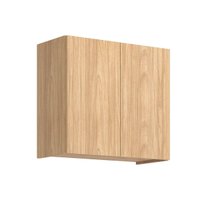 Armário de Cozinha Modulado Rebeca c/ 2 Portas 70cm Mel - Movelbento