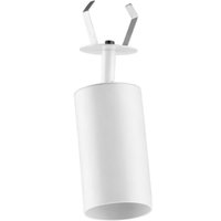 Spot Branco Alumínio para Trilho Eletrificado Lâmpada E27 Bivolt 7W Neo Dital Iluminação