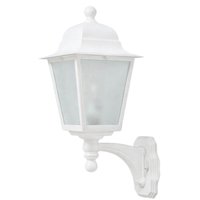 Arandela com Lente Fosca para Parede Branco Termoplástico Lâmpada E27 Dital