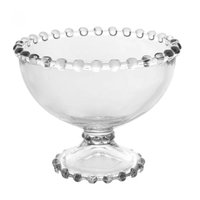 Taça de Sobremesa Linha Pearl 220ml Cristal Ecológico Wolff 11x9cm Transparente Mesa Posta