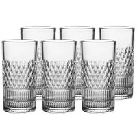 Jogo 6 Copos de Cristal 390ml Alto 15cm Servir Esplanada L Hermitage Suco