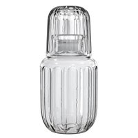 Moringa Soho Cristal Ecológico 600ml com Copo 200ml Elegante Mesa Posta Água