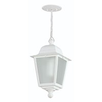 Luminária Pendente Lente Fosca Branco Termoplástico Lâmpada E27 Dital