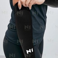 Protetor De Antebraço Preto Gg Voley Brasil Knit 3D Alta Performance Estabilização Muscular N1 Sport