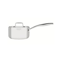 Panela Tramontina Grano em Aço Inox 16 cm 1,7L Fundo Triplo Compatível com Indução