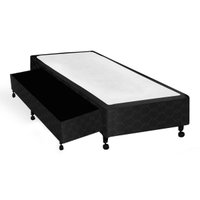 Cama Base c/Aux Especial Castor Tecido Black 69x188x27