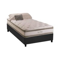 Cama Box CRC Solteiro +Colchão Molas Bonnel Big Class Herval 88x188
