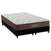 Cama Box CRC Queen +Colchão Anatômico Ortopédico Extra Firme Probel -